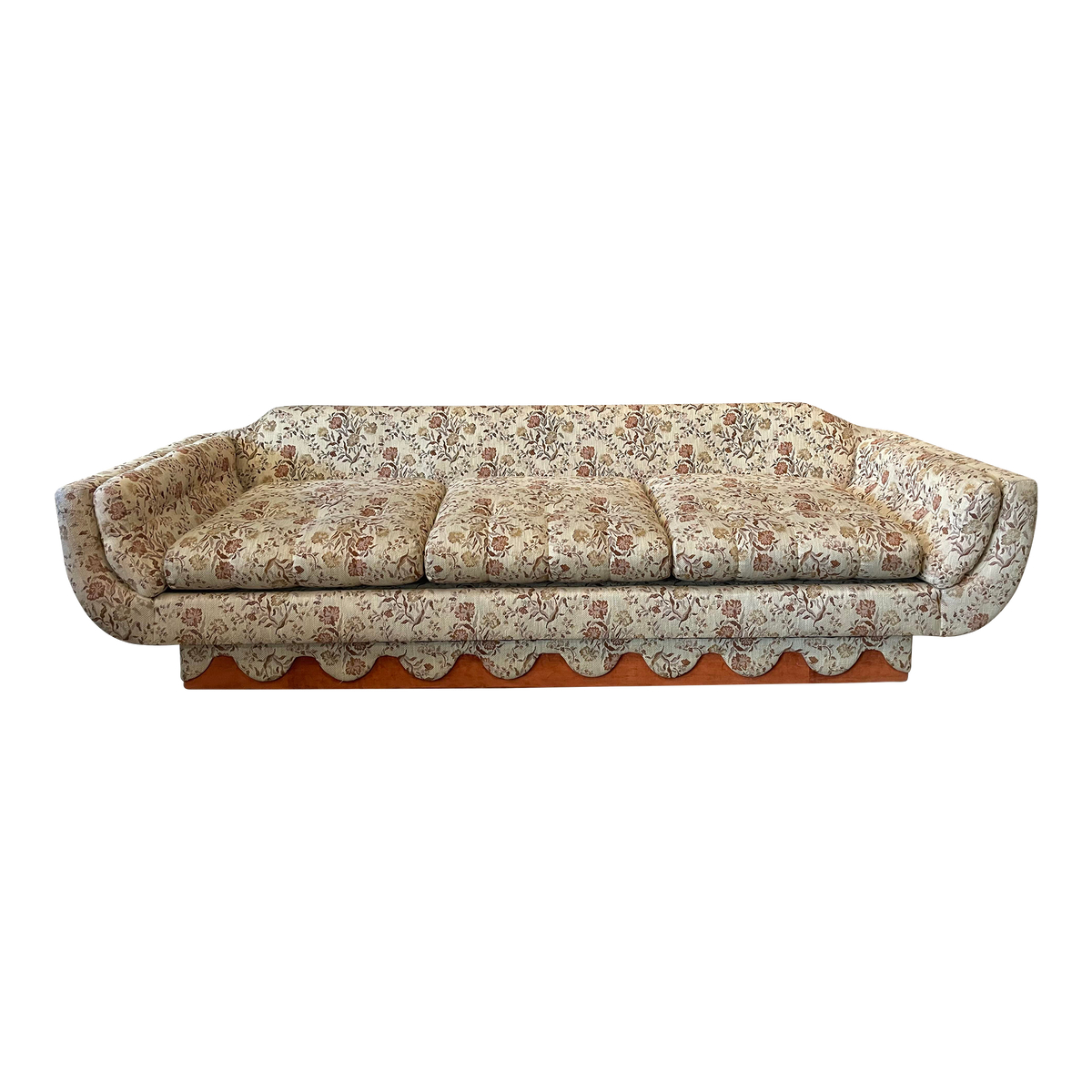 1960s Vintage Sofa in the Manner of Adrian Pearsall Curated by SG
