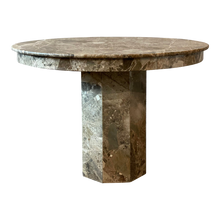 Load image into Gallery viewer, 1980s Postmodern Emperado Round Marble Dining Table
