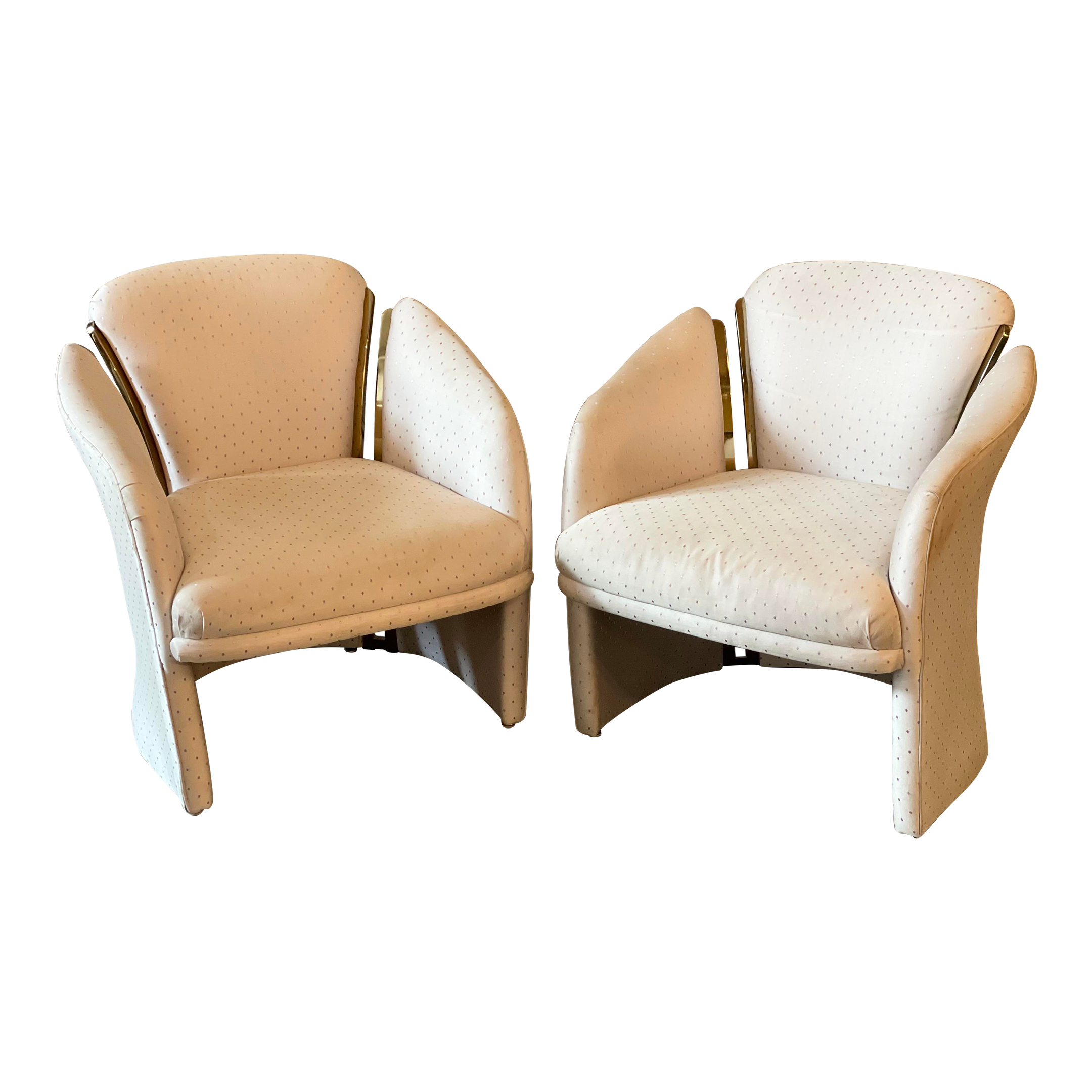 1980s Vintage Postmodern Chairs - a Pair