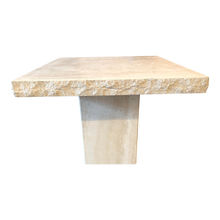 Load image into Gallery viewer, Stone International Travertine Live Edge Coffee Table
