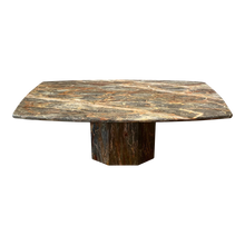 Load image into Gallery viewer, Italian 1970s Fior Di Pesco Marble Vintage Dining Table
