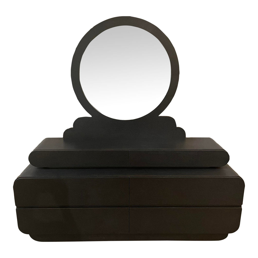 Postmodern Dresser With Mirror